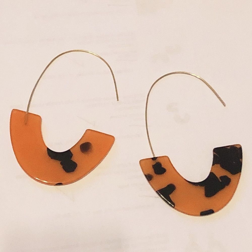 Geometric Dangle Earrings